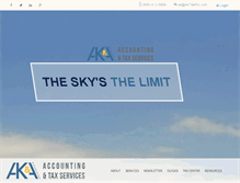 Tablet Screenshot of ak-n-associates.com